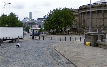 William Brown Street Looking Down Towards The Mersey Tunnel